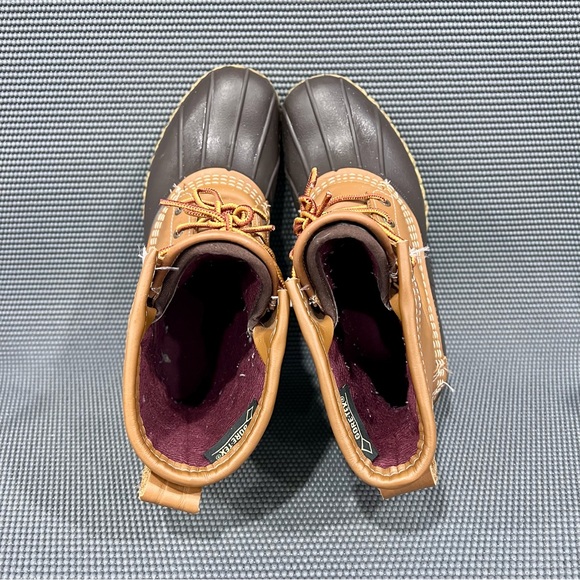 LL Bean Classic Bean Boot GoreTex Lined Womens Leather Waterproof Duck Boot Sz 8 - Picture 6 of 11